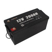 Polinovel AF Lifepo4 Solar RV Leisure Boat 12v 200ah Lithium Iron Phosphate Battery Pack